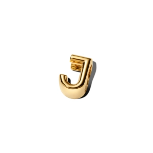 Pandora prívesok písmeno J pozlátené 14K zlatom
