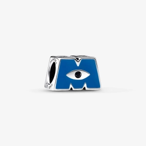 Prívesok s logom M z príbehu Príšerky s.r.o. od Disneyho a Pixaru
