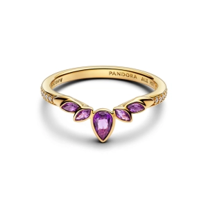 Pandora prsteň Disney Frozen Anna pozlátený 14k zlatom